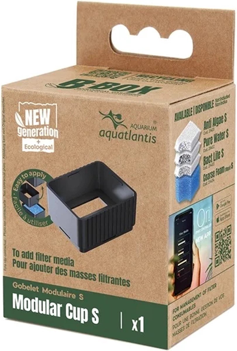 AquAtlantis Mod. Cup B-Box Cartridges Large