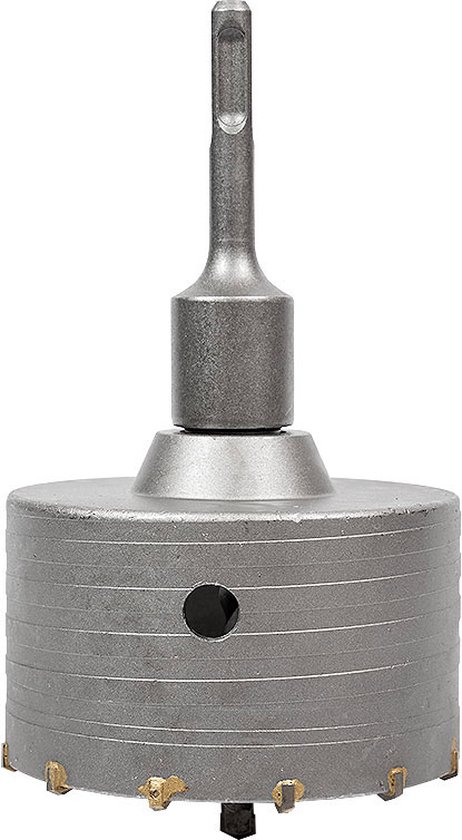 TCT kernboor met SDS Plus aansluiting, 80mm diameter.
