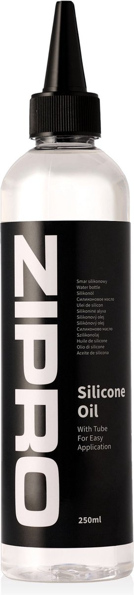 Zipro® Siliconenvet voor loopbanden 250 ml - Silicone Oil - Reukloos en kleurloos - Veilig voor oppervlakken - Eenvoudig aanbrengen en doseren dankzij de meegeleverde applicator