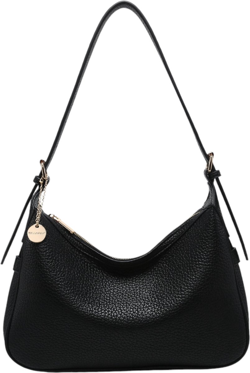 Kassandra & Co - handtas - crossbody - zwart