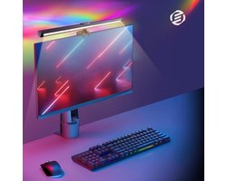 Equivera Monitor Lightbar - Monitor Light Bar - Monitor Lamp - Monitor Bar - Laptop Lamp - PC Lamp - Dimbaar - Thuiswerken, Kantoor, Gamen