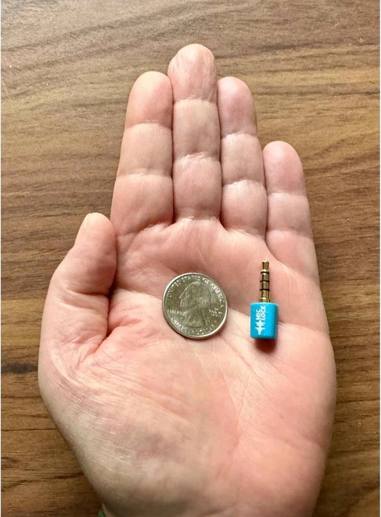 Mic-Lock Mini bloqueur de microphone 3,5 mm – Matériel anti-écoute unique qui rend le silence à l'appareil – Wit