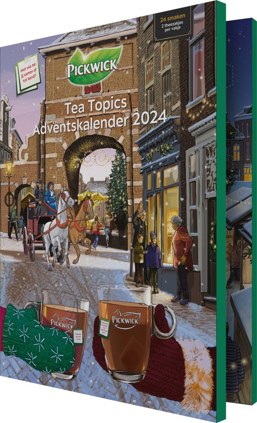 Thee-adventskalender met kerstvragen