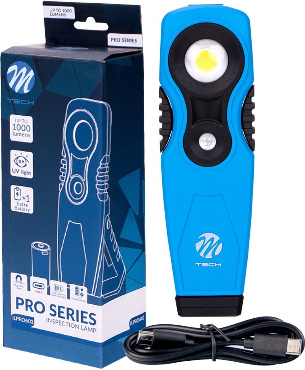 Inspectielamp M-TECH PRO 15W + 3W COB