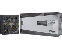 Seasonic PRIME Fanless TX-700 - Voeding (PSU) - 700W - Volledig Modulair - 80 PLUS Titanium