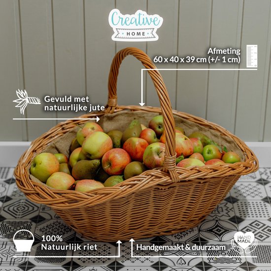 Ronde Mand met Handvat - Manden - Decorate | Zara Home Belgë