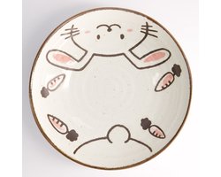 Tokyo Design Studio – Kawaii – Rabbit Usagi – Bord – Roze – 21×5.2cm