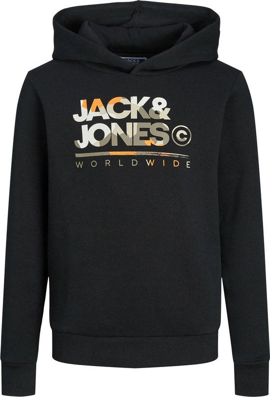 JACK & JONES JJLUKE SWEAT HOOD JNR Jongens Trui - Maat 164