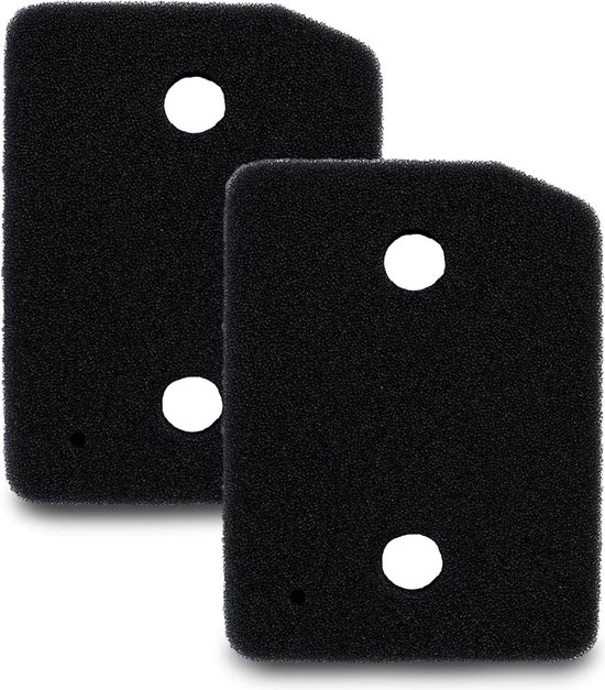 Filter geschikt voor het Miele droogfilter T1 9164761, dun, 207 x 157 x 30 mm, schuimpluizenfilter (set van 2)，voor Miele 9164761 Warmtepompdroger - 207 x 157 x 30 mm Droger Pluizenfilter Sponsfilter