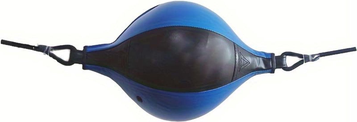 Bovista Boksbal - Punching Bag - Boxzak - Bokspaal - Bokszak Ophangsysteem - Stootzak - Kickboks Zak Volwassenen - Sport - Blauw