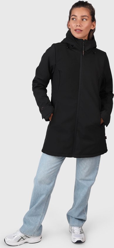 Brunotti Melle Veste Softshell Longue Femme - Zwart -