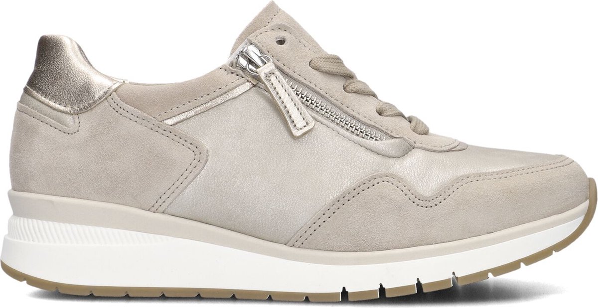 Gabor 46.308 Sneakers - Leer - Dames - Taupe