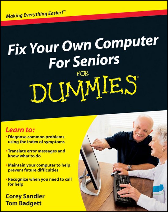 Fix Your Own Computer For Seniors For Dummies - cover