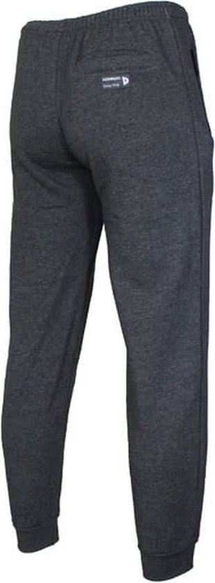 2-Pack Donnay - Pantalon de jogging avec élastique (Jack) - Pantalon de sport - Homme - Charbon-marne/Sable (595) - taille S