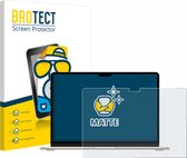BROTECT - Screenprotector voor Apple MacBook Air 15" M2 2022 - Folie Beschermfolie matte