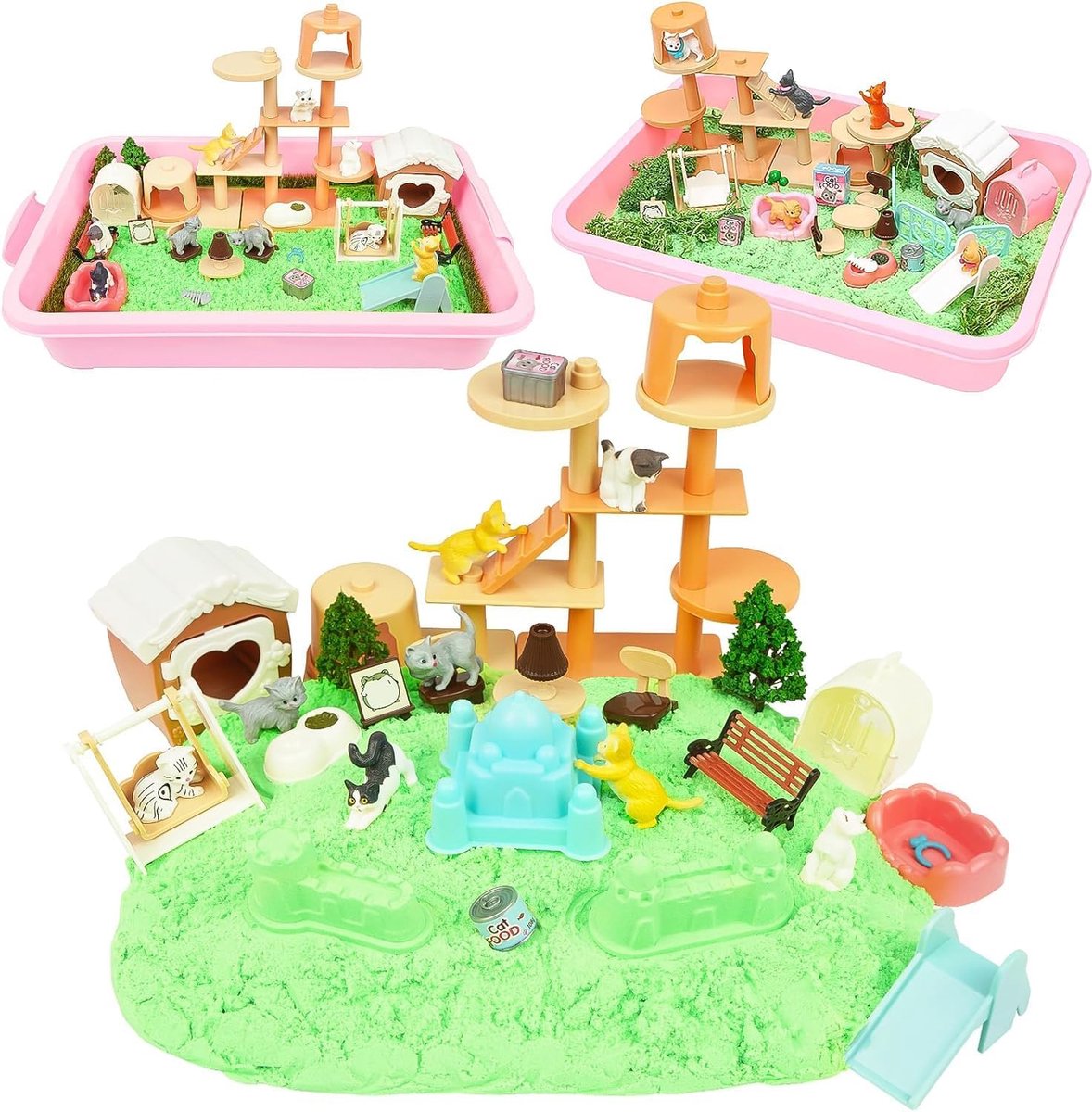 Equivera Zand - Zand voor Binnen - Zand Speelgoed - Cadeau voor Kinderen - Magisch Zand
