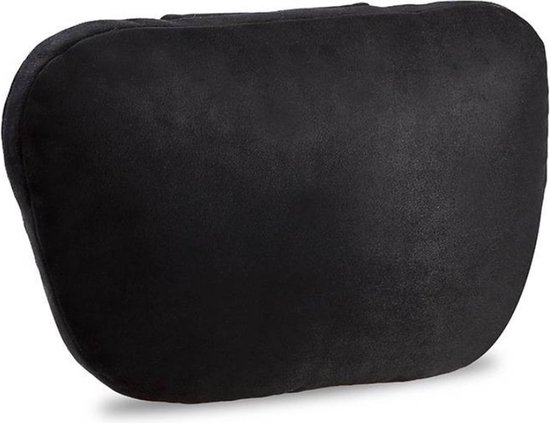 ZERO 90® Oreiller de voiture doux, oreiller cervical et oreiller en velours doux Extra épais - Oreiller et oreiller cervical pour la voiture - Position assise ergonomique et prévient les maux de dos - Enfant et Adultes - Oreiller de voyage Appui-tête