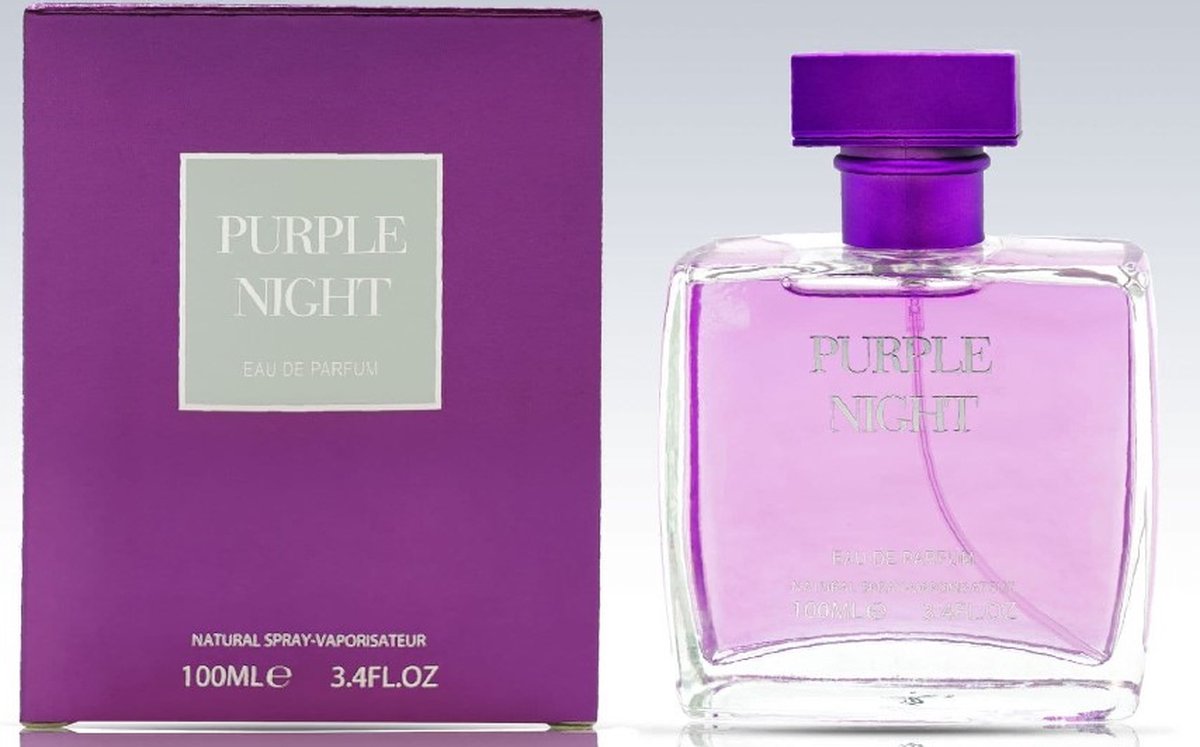 Goedkoopste Fine Perfumery Purple Night eau de parfum voor haar 100ml