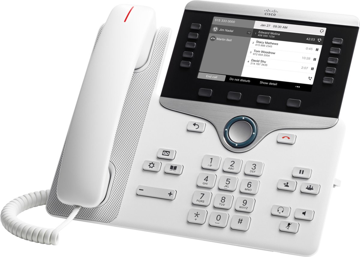 Cisco 8811 IP telefoon Zwart LCD