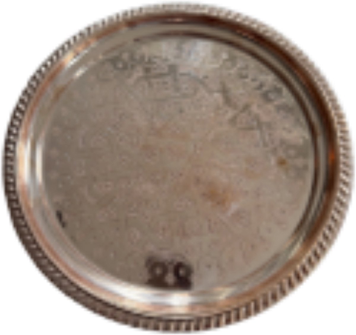 Messing Dienblad Rose M