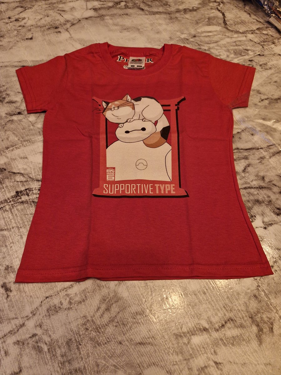 T-shirt - Pixar - Big Hero 6 - Rood - Mt 104