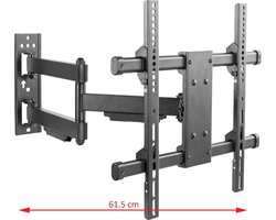 WOLFF MOUNT stevige Tv muurbeugel perfect voor de slaapkamer, tot 55