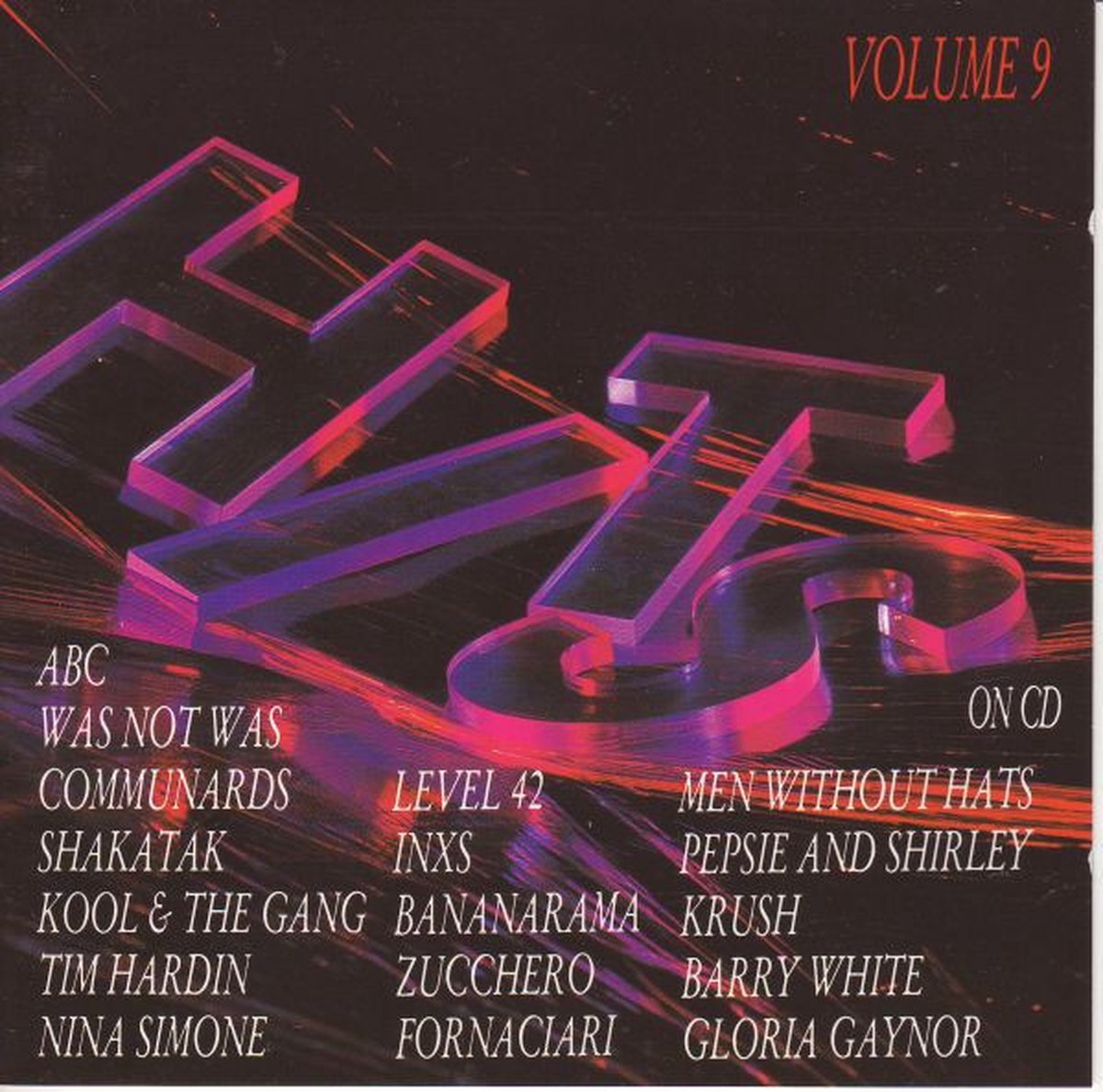 Hits On Cd Volume 9