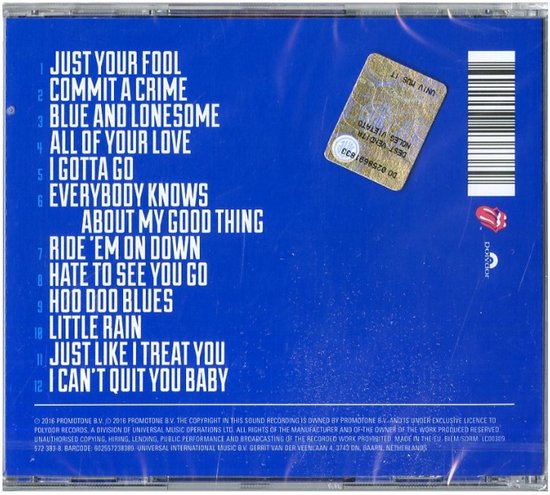 The Rolling Stones - Blue & Lonesome (CD)