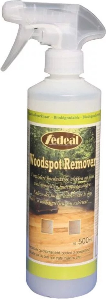 Goedkoopste Fedeal Wood spot remover vlekkenverwijderaar 500ml