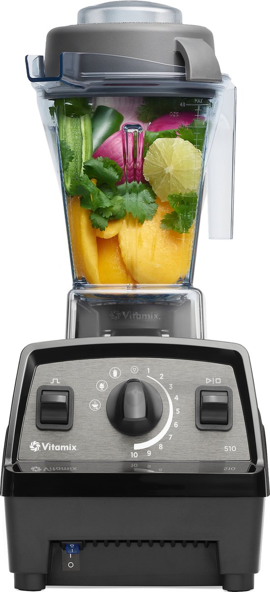 Vitamix Blender E510 - Amerikaanse powerblender - 1.4 liter inhoud - 10 snelheden - 5 jaar garantie