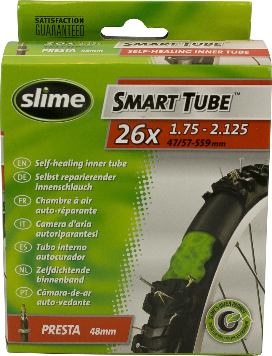 Slime Zelfdichtende binnenband - Presta ventiel - 26x 1,75