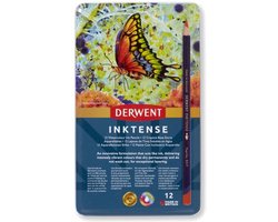 Derwent - aquarelpotloden - Inktense - 12 stuks