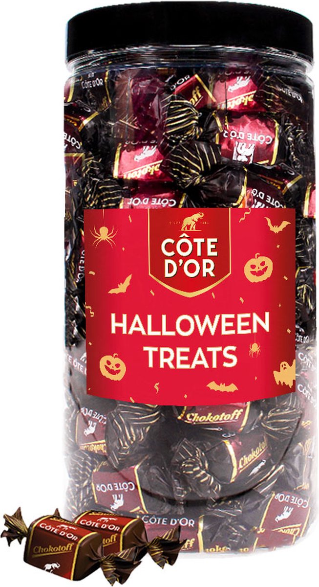 Côte d'Or Chokotoff "Halloween Treats" - chocolade voor Halloween - toffee met donkere chocolade - Halloween lekkernijen - 800g