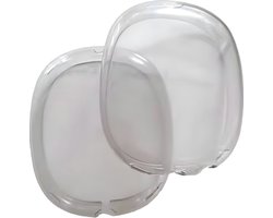 Over ear koptelefoon bescherming zwart transparant geschikt voor Apple Airpods Max - Headset cover