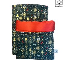 Story Sleeve - Book Sleeve Christmas All Over - 27 x 23 cm - Ook geschikt voor E-reader - Boekenhoes - Boekbeschermer - Boekhoes - Booksleeve - Voor boek Story Sleeve - Book Sleeve Christmas All Over - 27 x 23 cm - Ook geschikt voor E-reader - Boekenhoes - Boekbeschermer - Boekhoes - Booksleeve - Voor boek
