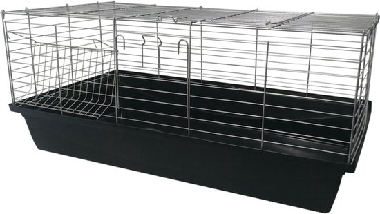 Konijnenkooi / caviakooi Skyline Rabbit 100cm zwart
