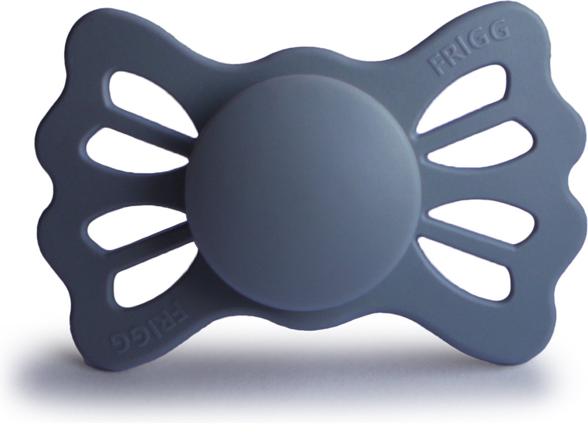 Goedkoopste FRIGG LUCKY Fopspeen 1 stuks - Siliconen - Maat 2 - vanaf 6 maanden - Slate
