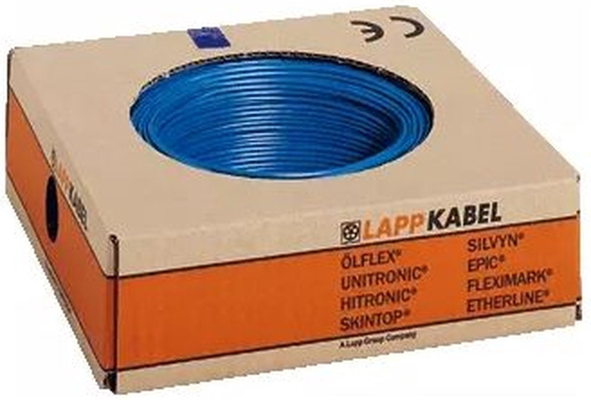 LAPP H07V2-K Montagesnoer 1,5mm2 Blauw