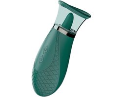 Clitoris en tepel vibrator - Tong - Vacuüm - Lik en zuig standen