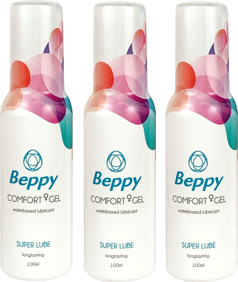 Goedkoopste Beppy Comfort Gel 100ml x 3 stuks - Waterbasis Glijmiddel!