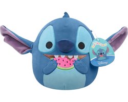 foto van Stitch met Watermeloen Squishmallows Disney Pluche Knuffel 25 cm