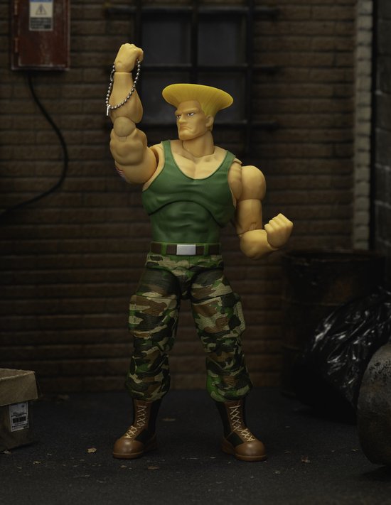 Jada Toys Ultra Street Fighter II: The Final Challengers Action Figure 1/12 Guile 15 cm Action Figuur