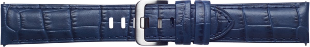 Samsung Braloba Leather strap Urban Lux - navy - for Samsung Galaxy watch 46mm