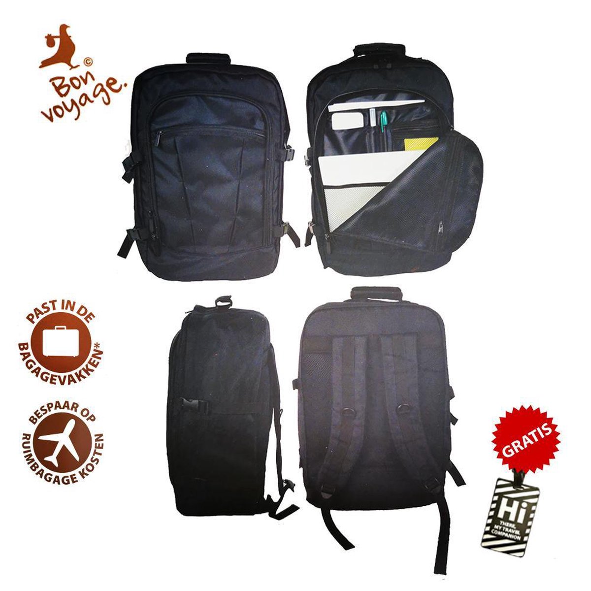 55cm x 40cm sales x 20cm backpack