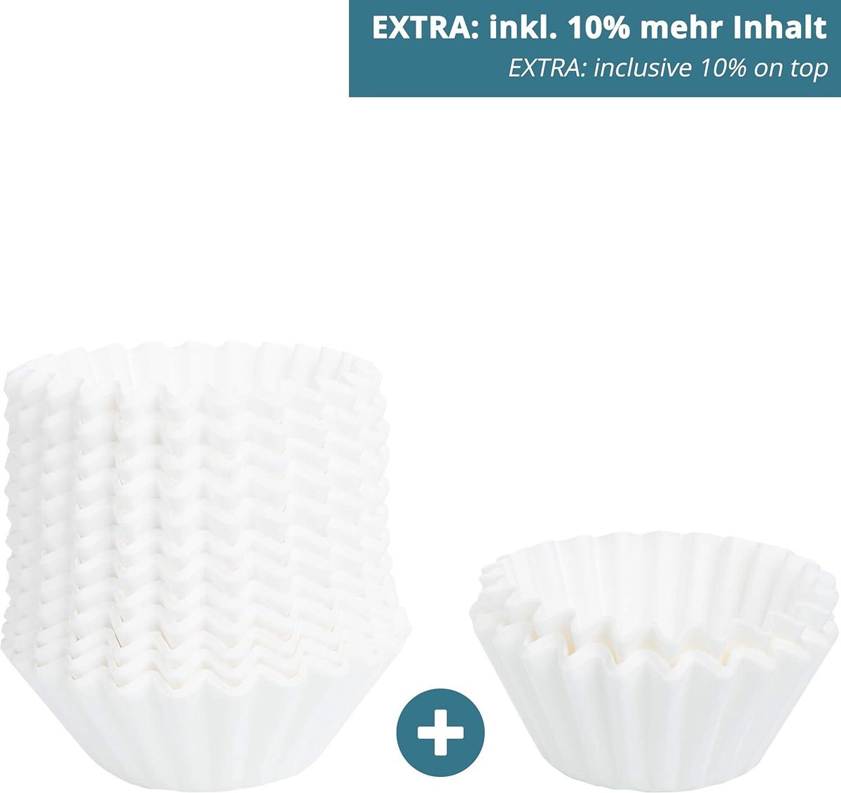 EDESIA ESPRESS - Papieren korffilters - 400 x 80/200 mm - voor 8 tot 12 kopjes koffie