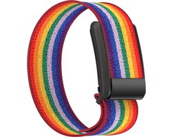 EP Goods - Bandje geschikt voor WHOOP 3.0 & WHOOP 4.0 - Nylon - Armband - Verstelbaar Polsbandje - Regenboog
