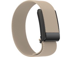 EP Goods - Bandje geschikt voor WHOOP 3.0 & WHOOP 4.0 - Nylon - Armband - Verstelbaar Polsbandje - Beige