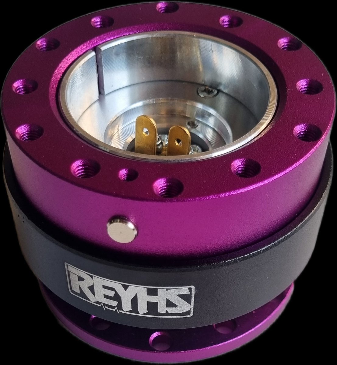 REYHS Quick release - paars - drift - race - sportstuur - 10 balls aansluiting - universeel - tuning - JDM