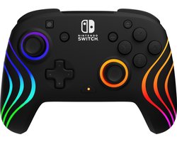 PDP Afterglow WAVE Draadloze Controller - RGB - Back Buttons - Zwart - Nintendo Switch/OLED