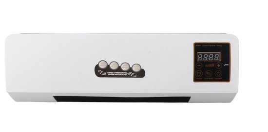 TechU™ Mini Airco – Desktop Luchtkoeler Koelventilator – 2000 mAh – 3 Snelheden – USB